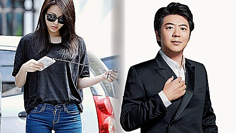 朗朗等红毯亮相